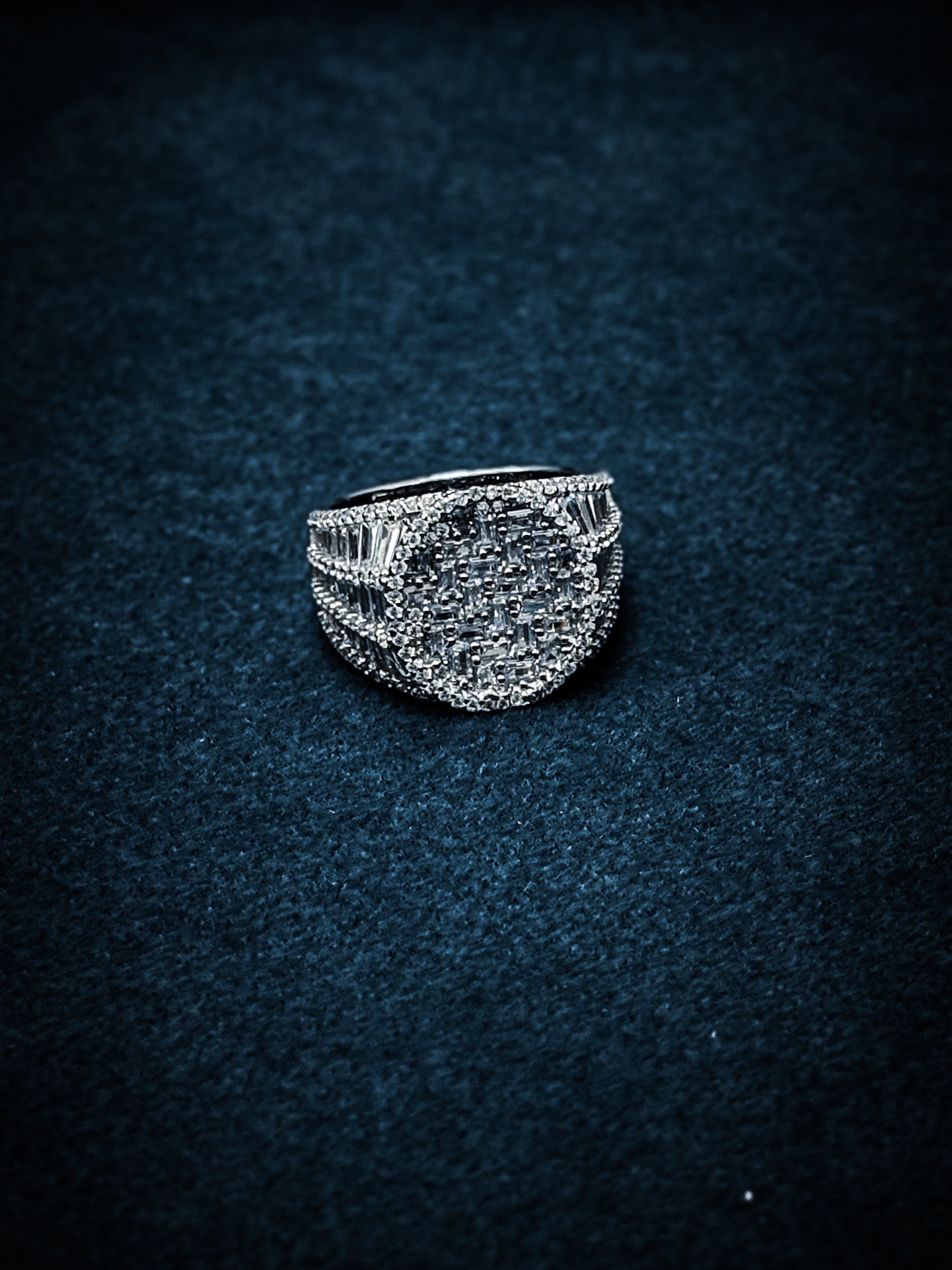 BILLIONAIRE’S STACK RING – 925 Sterling Silver + Cubic Zirconium