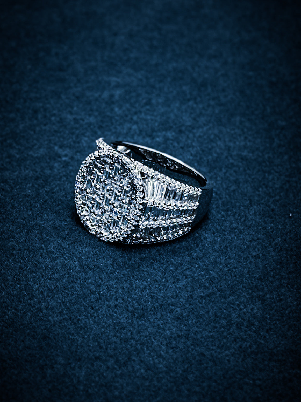 BILLIONAIRE’S STACK RING – 925 Sterling Silver + Cubic Zirconium