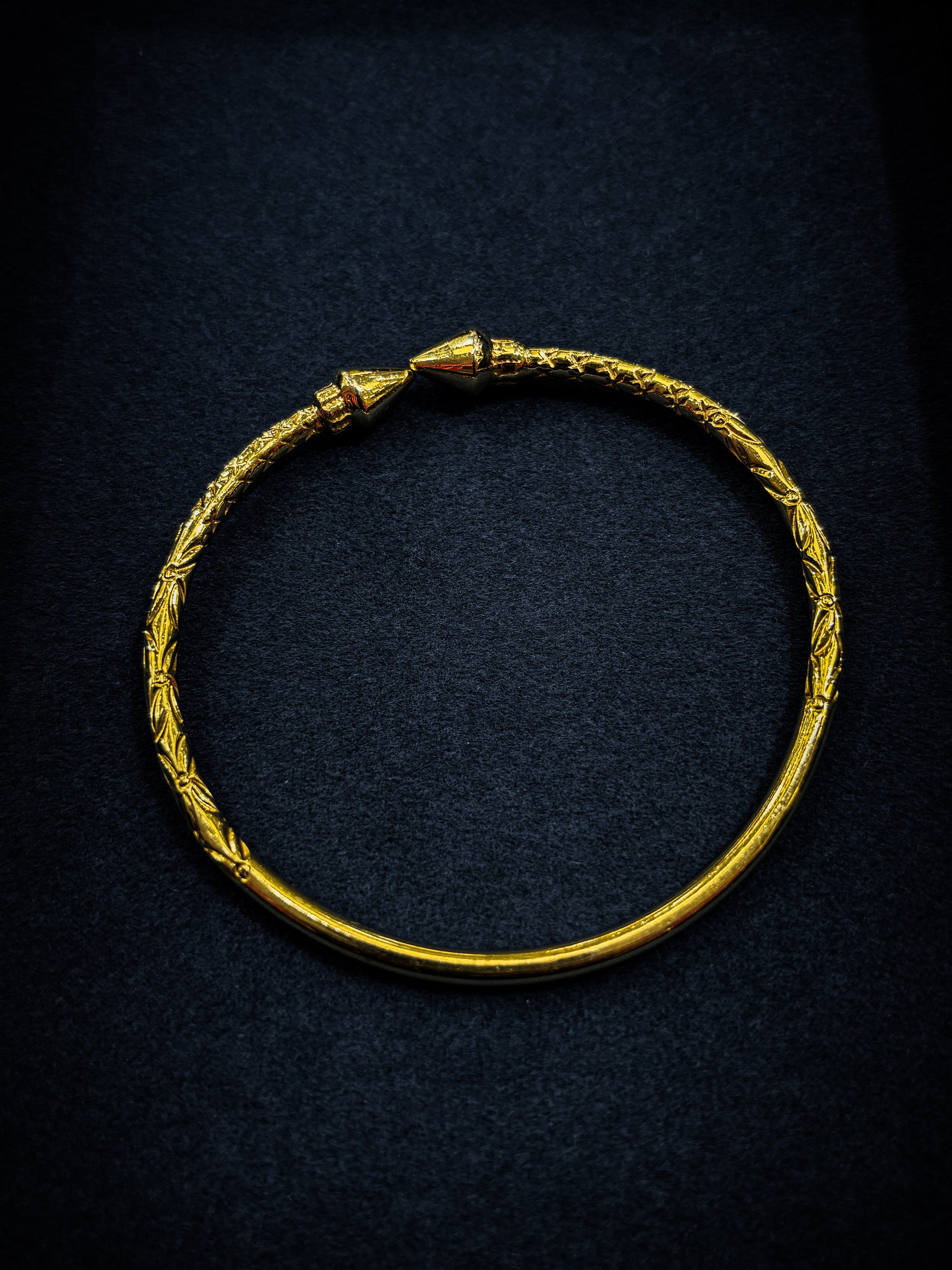 14K Gold Bangle