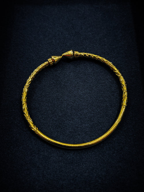 14K Gold Bangle