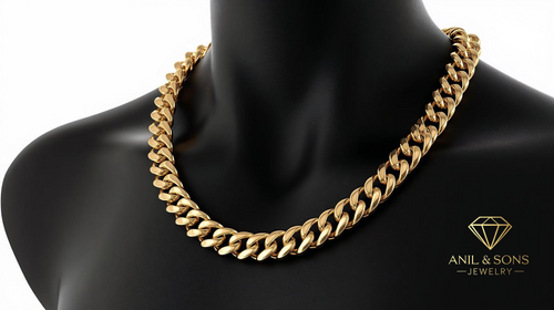 Gold Cuban Link Chain — 14K, 18K & 24K Solid Gold