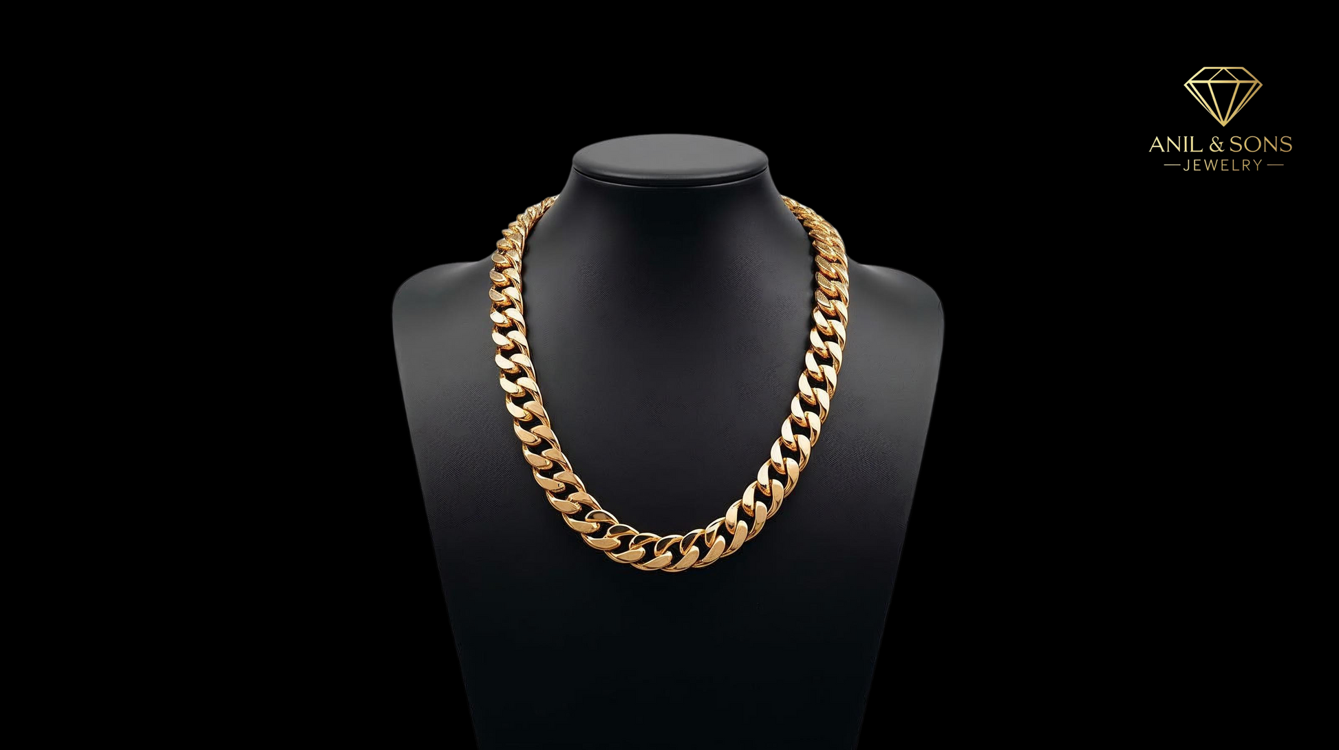 Gold Cuban Link Chain — 14K, 18K & 24K Solid Gold